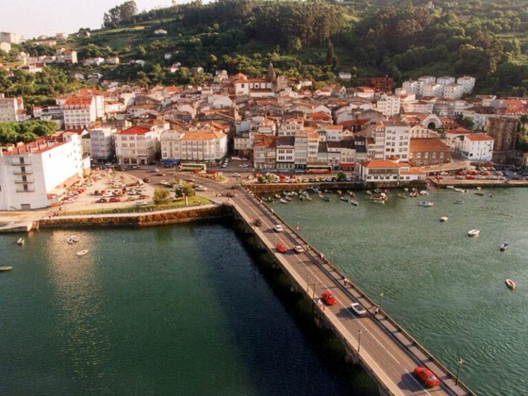 Panorámica aérea de Pontedeume