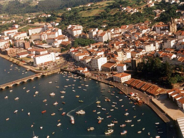 Panorámica aérea de Pontedeume